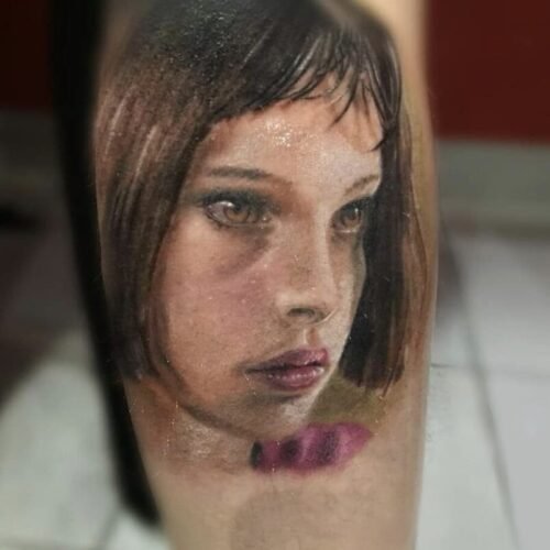 Tattoos retratos Natalie Portman